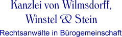 Kanzlei von Wilmsdorff, Winstel & Stein